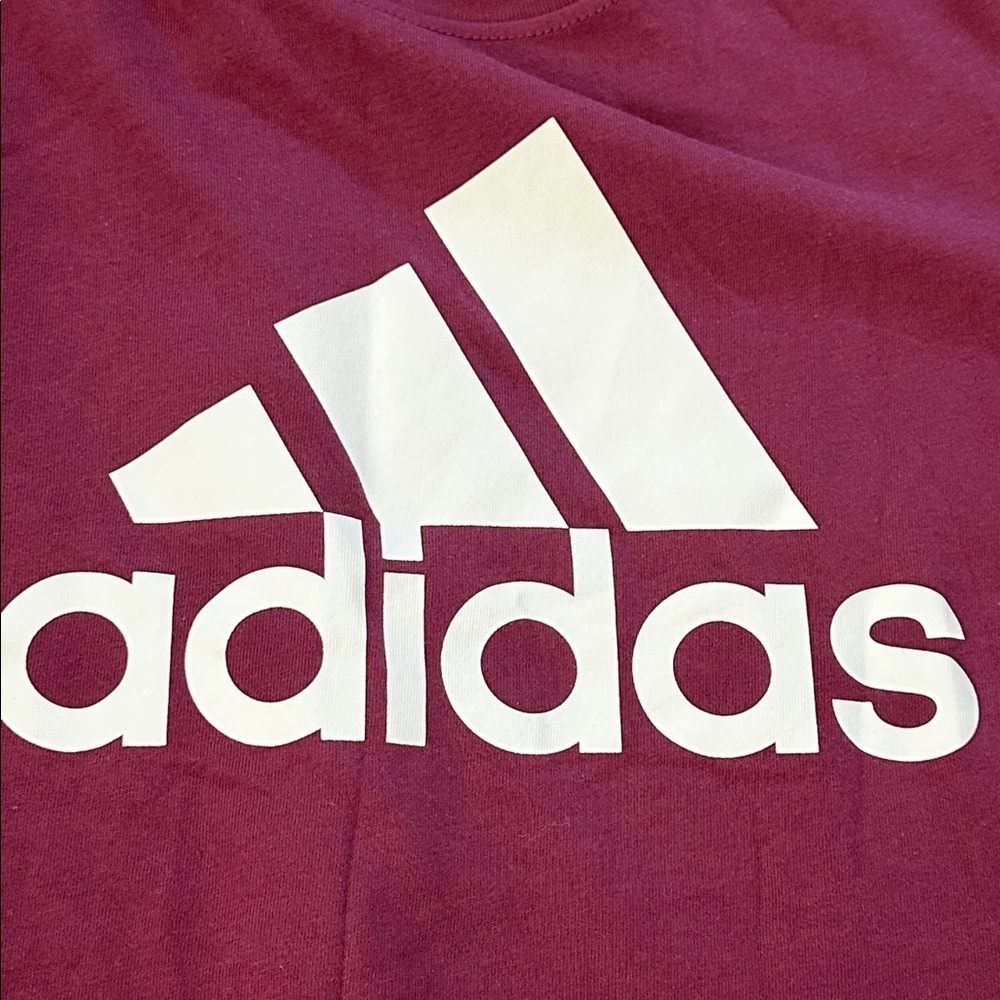 Adidas Women'sClassic Long Sleve Burgundy - Picture 3 of 4